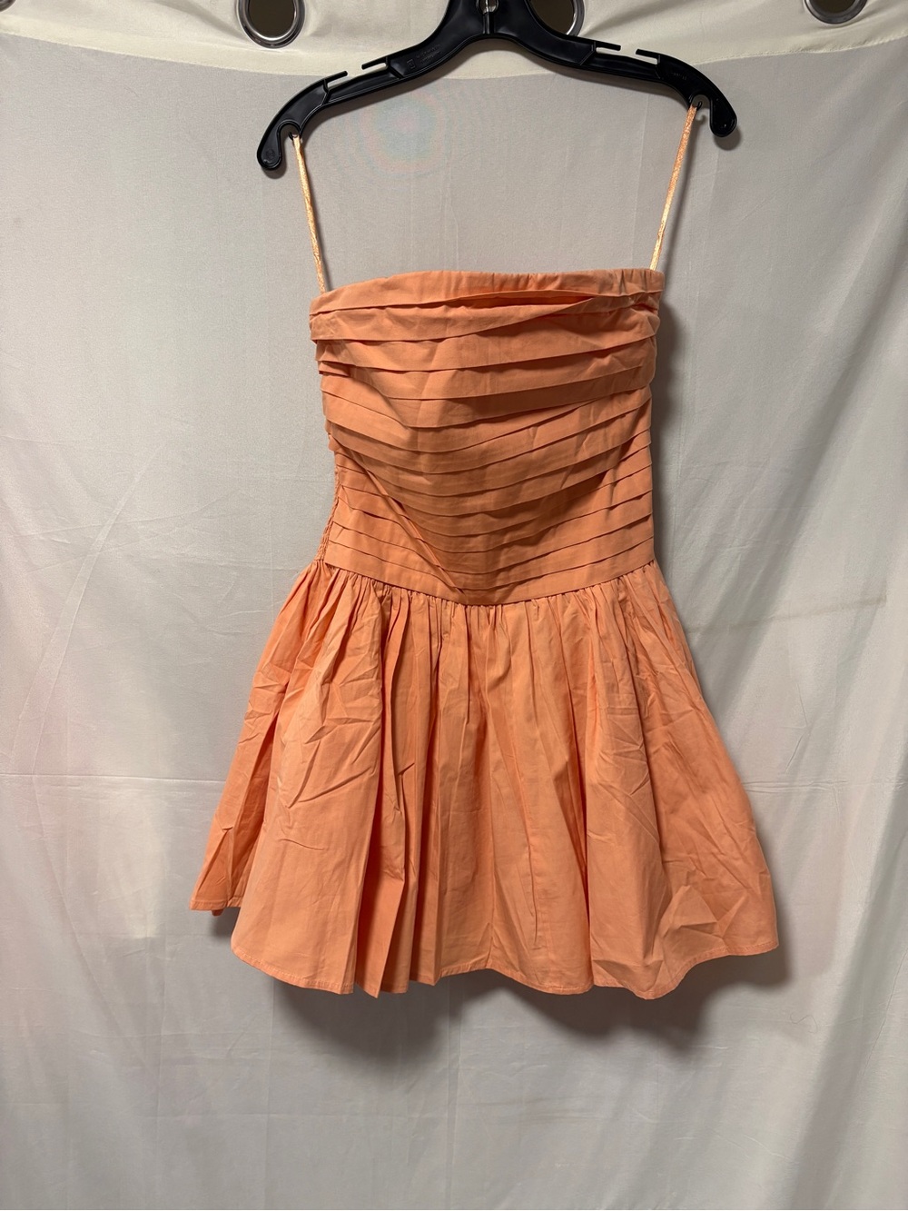 NWOT Band of the Free Strapless Pleated Mini Dress Size Medium